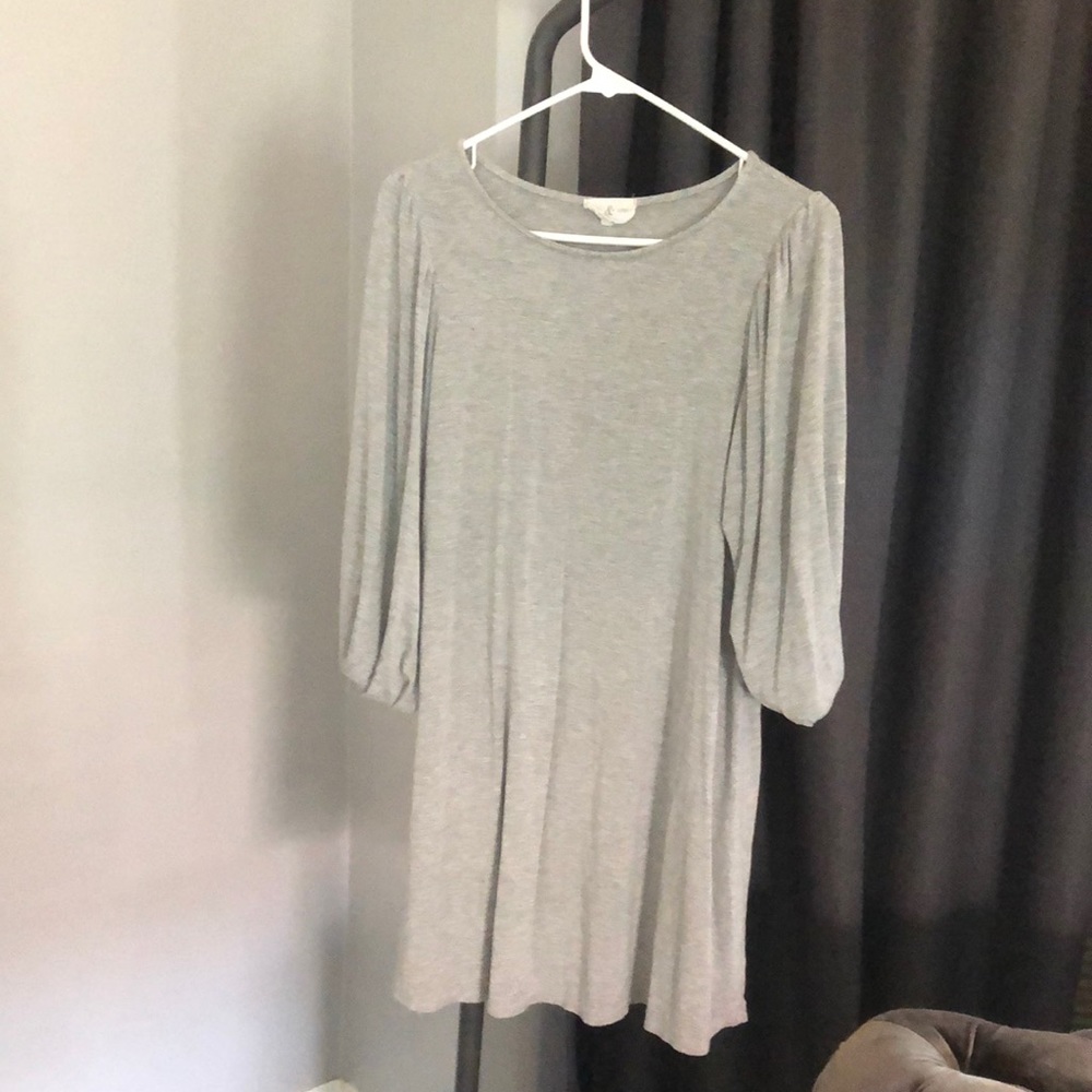 Gray dress